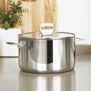High Quality 3ply Stainless Steel Stock Pots Cookware Casseroles Cooking Soup Pots Set