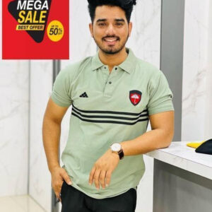 Printed Polo T shirt In Unique Print